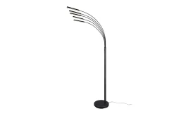 Trio Lighting Reed LED gulvlampe matt sort