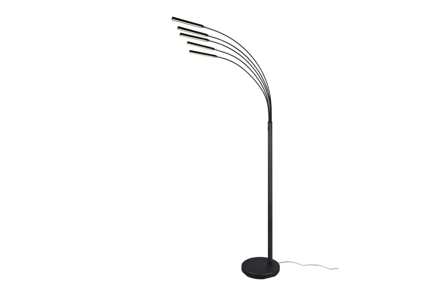 Trio Lighting Reed LED gulvlampe matt sort
