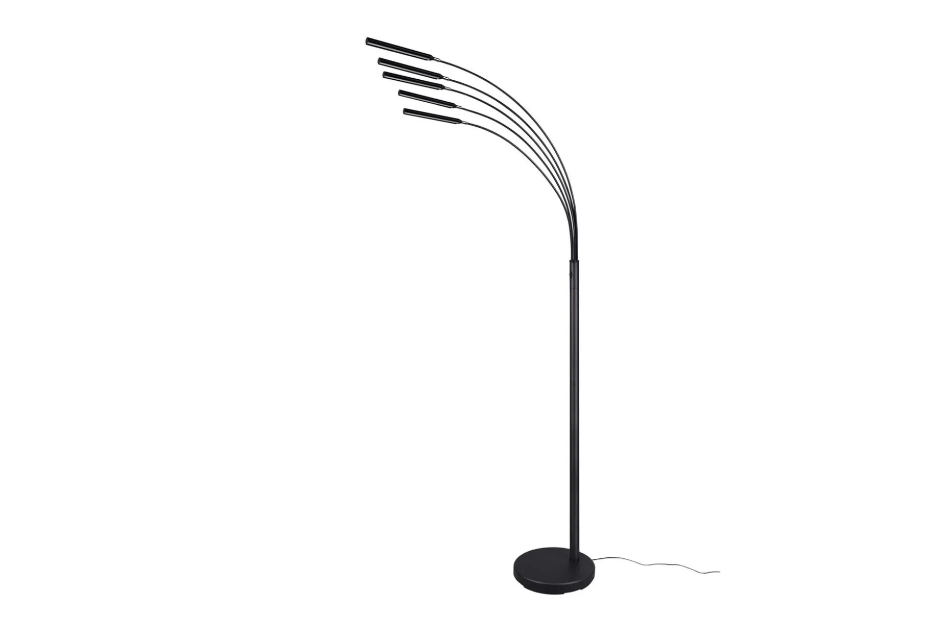 Trio Lighting Reed LED gulvlampe matt sort