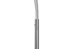 Trio Lighting Reed LED gulvlampe børstet stål