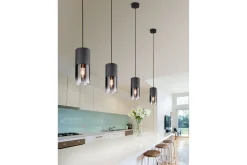 Trio Lighting Robin taklampe E27 matt svart