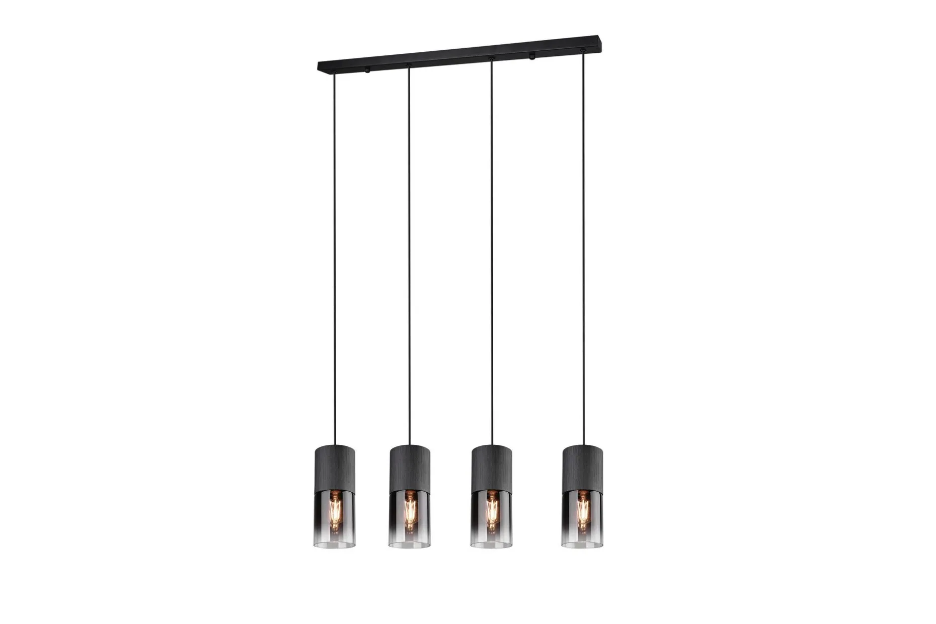Trio Lighting Robin taklampe 4L E27 matt svart