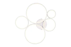 Trio Lighting Rondo LED plafond matt hvit 5L