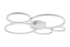 Trio Lighting Rondo LED plafond matt hvit 5L