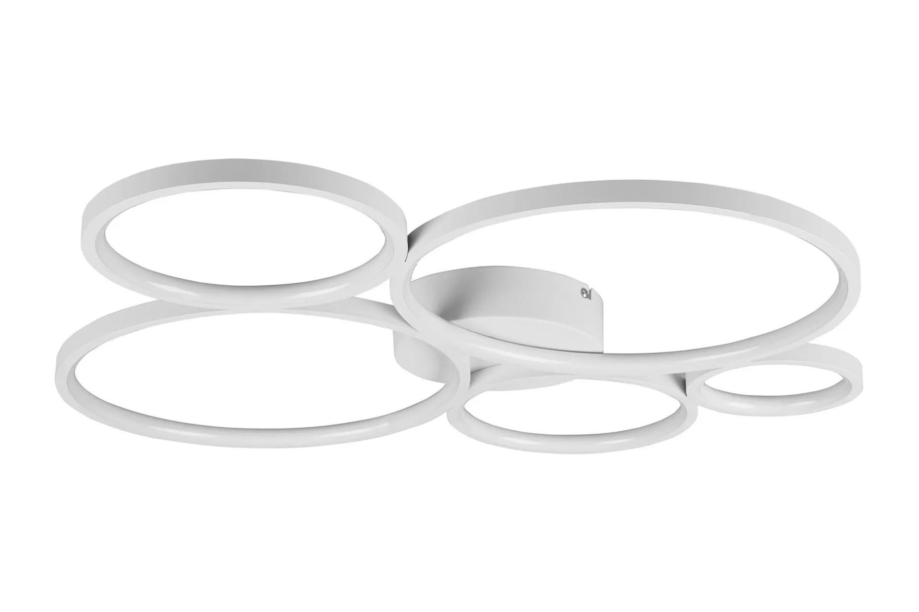 Trio Lighting Rondo LED plafond matt hvit 5L