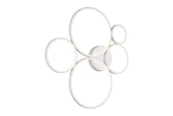 Trio Lighting Rondo LED plafond matt hvit 5L