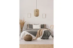 Trio Lighting Runa taklampe E27 25cm matt sort/rotting