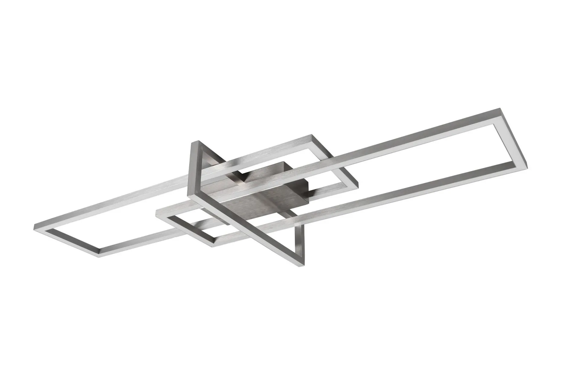 Trio Lighting Salinas LED plafond børstet stål