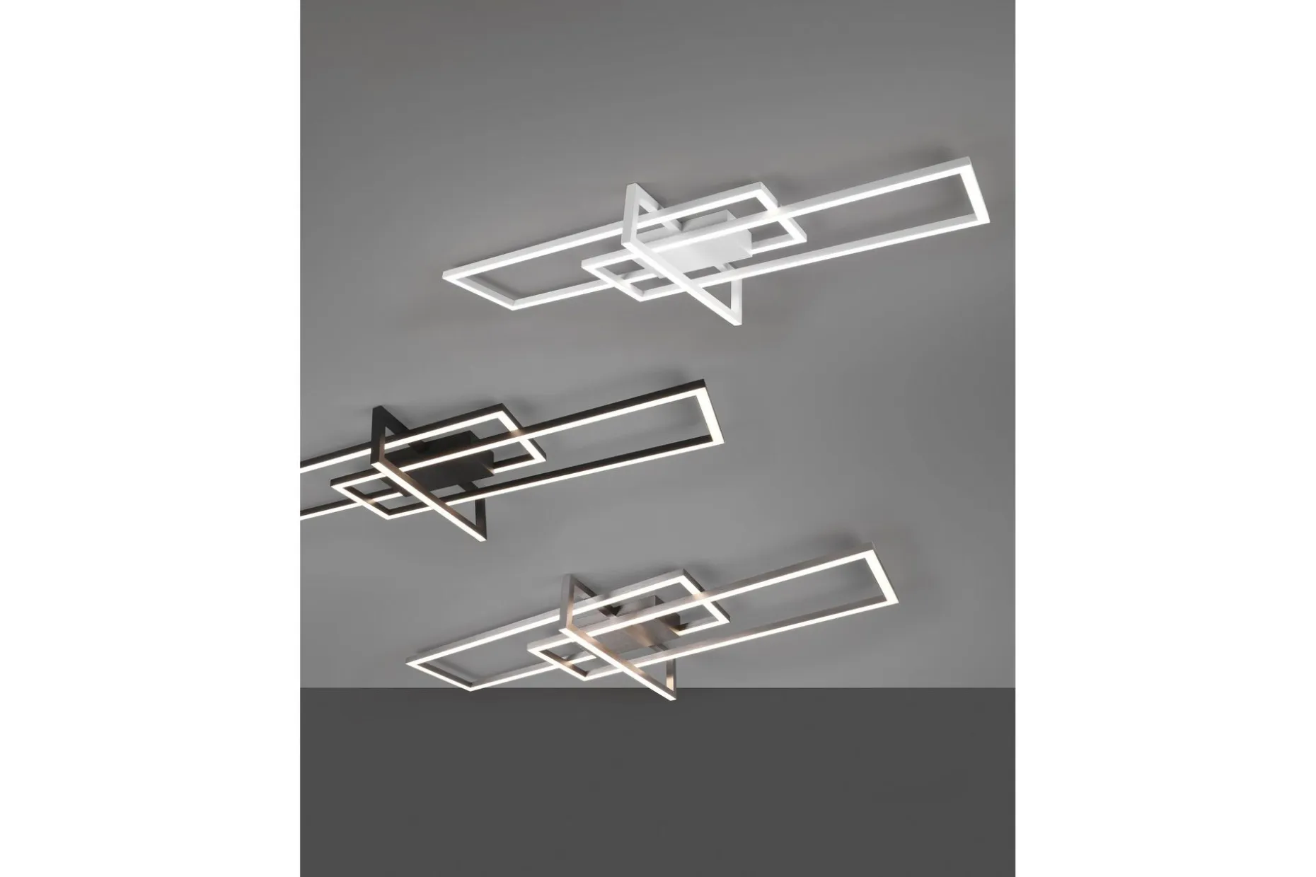 Trio Lighting Salinas LED plafond matt hvit
