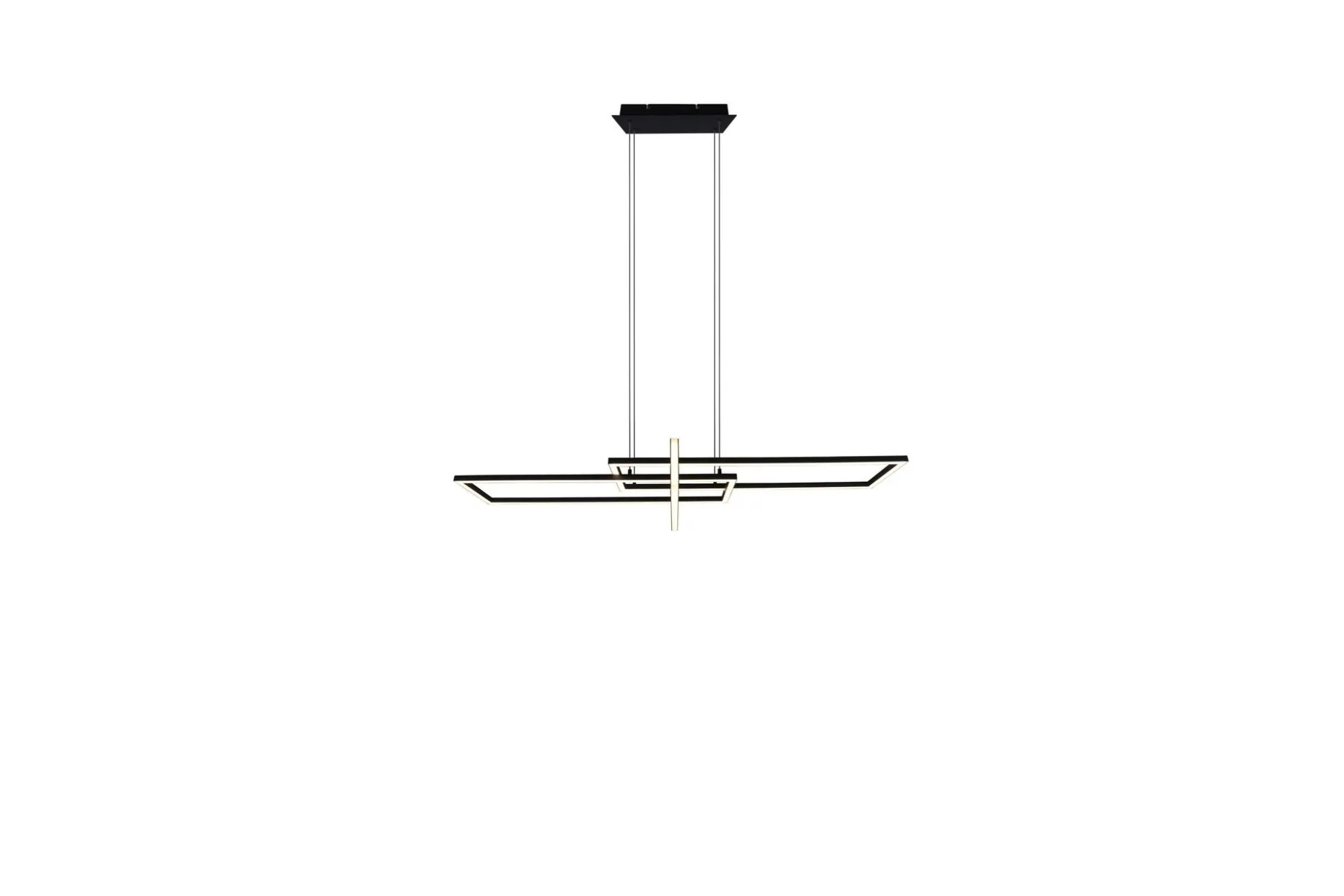 Trio Lighting Salinas LED taklampe matt svart