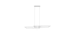 Trio Lighting Salinas LED taklampe matt hvit