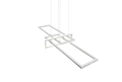 Trio Lighting Salinas LED taklampe matt hvit