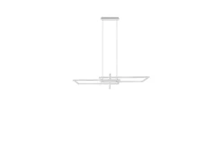Trio Lighting Salinas LED taklampe matt hvit