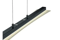 Trio Lighting Smash LED taklampe matt sort