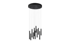 Trio Lighting Tubular LED taklampe 40 cm matt svart