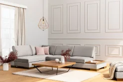 Tulima Sofa med Sjeselong m Krakk Venstre
