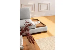Tulima Sofa med Sjeselong m Krakk Venstre