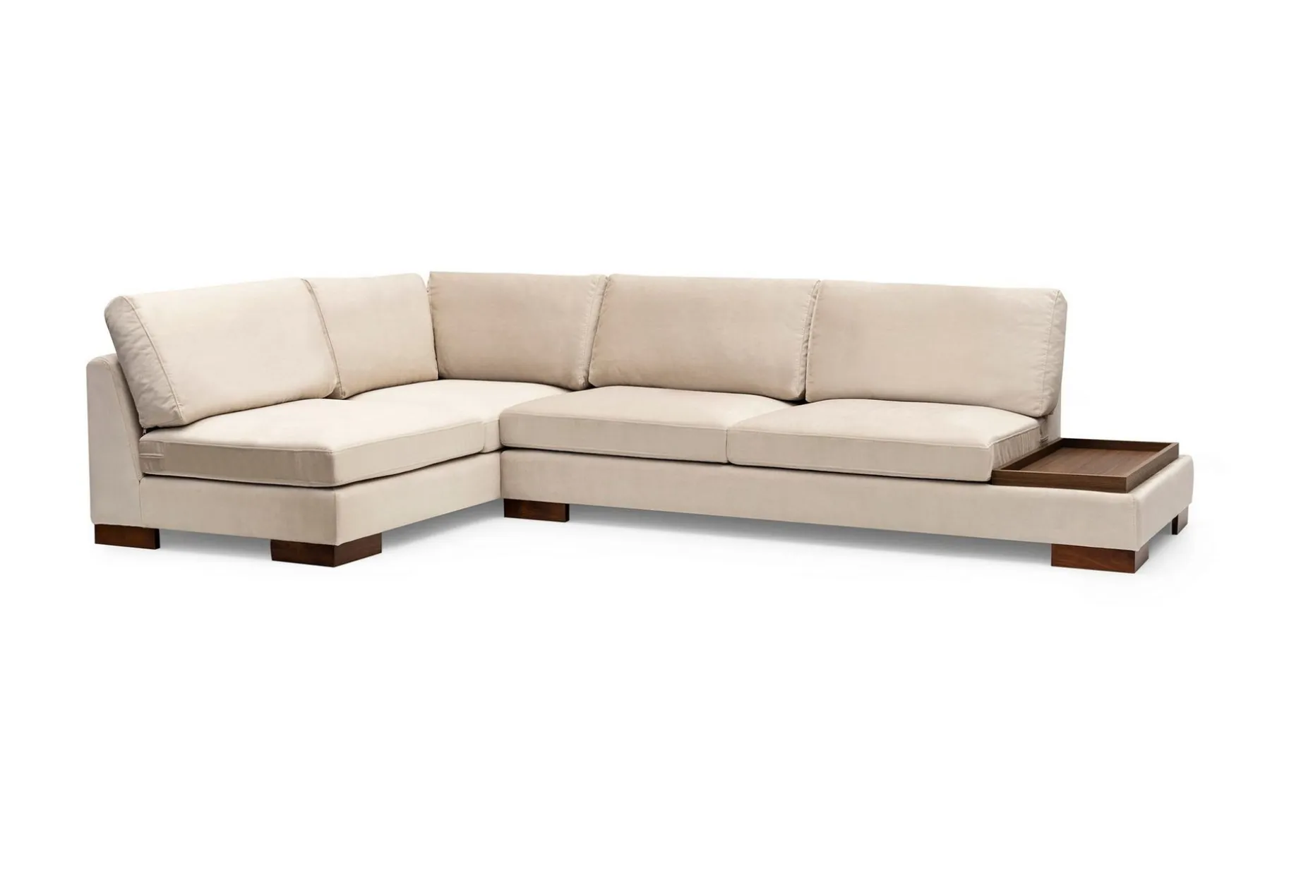 Tulima Sofa med Sjeselong m Krakk Venstre