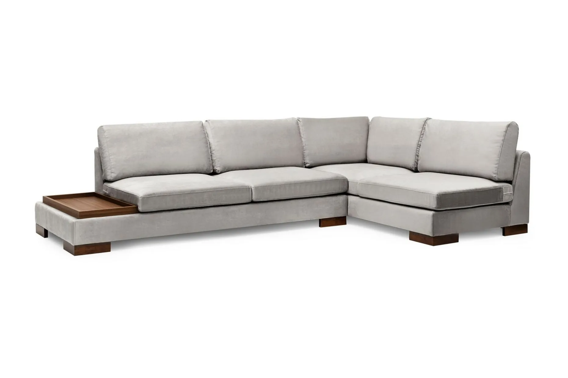 Tulima Sofa med Sjeselong m Krakk Høyre