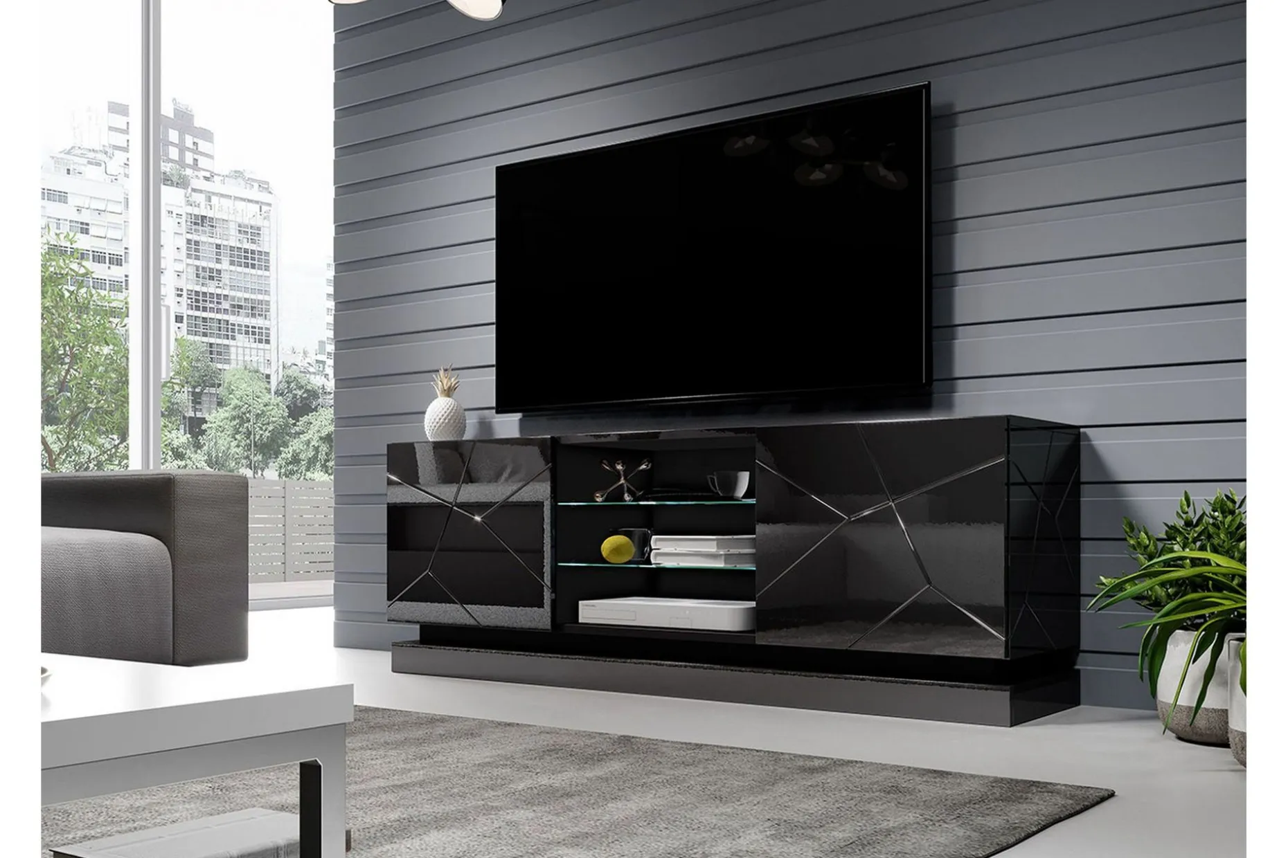 Tv-benk 160 cm