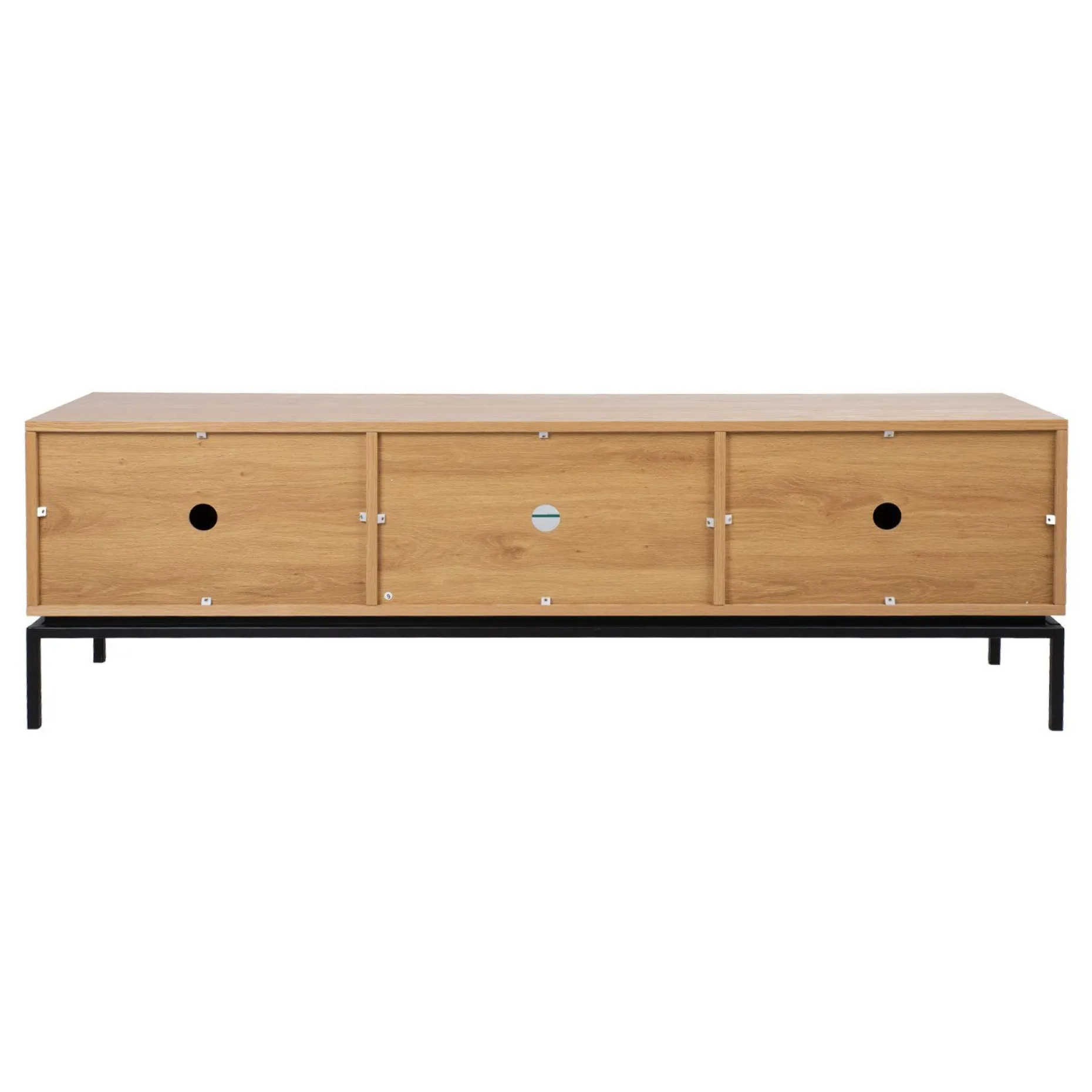 TV-bord HOME4YOU Cindy 180x40x55 cm MDF eik