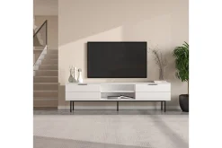 TV-bord Ranjit Hvit