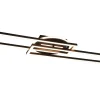 Twister LED-Taklampe Mattsvart