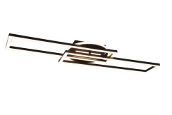 Twister LED-Taklampe Mattsvart