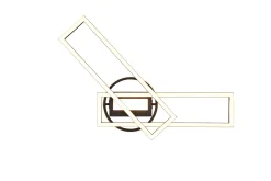 Twister LED-Taklampe Mattsvart