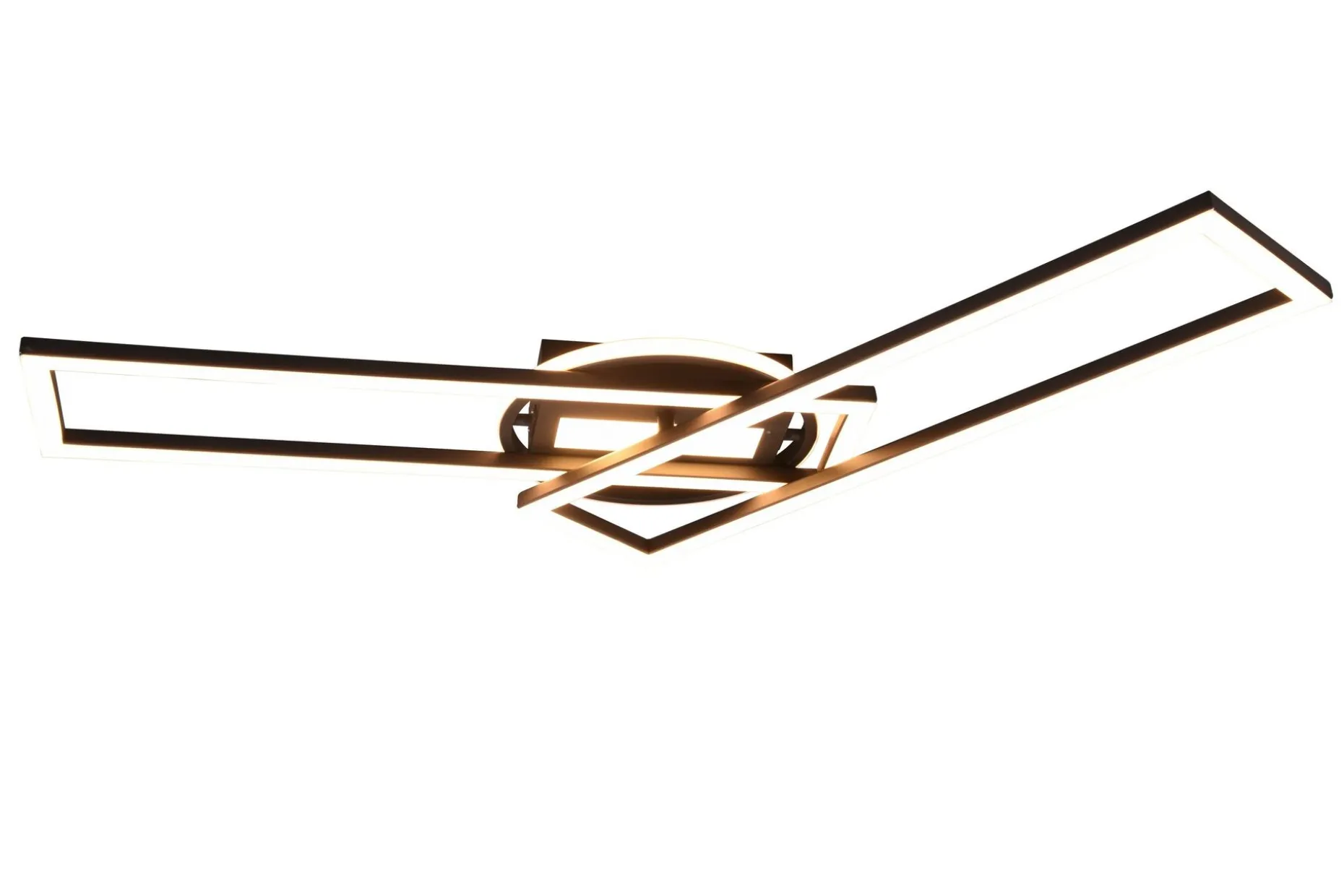 Twister LED-Taklampe Mattsvart
