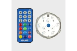 Undervannslys Planet Pool LED RGB med magnet og fjernkontroll