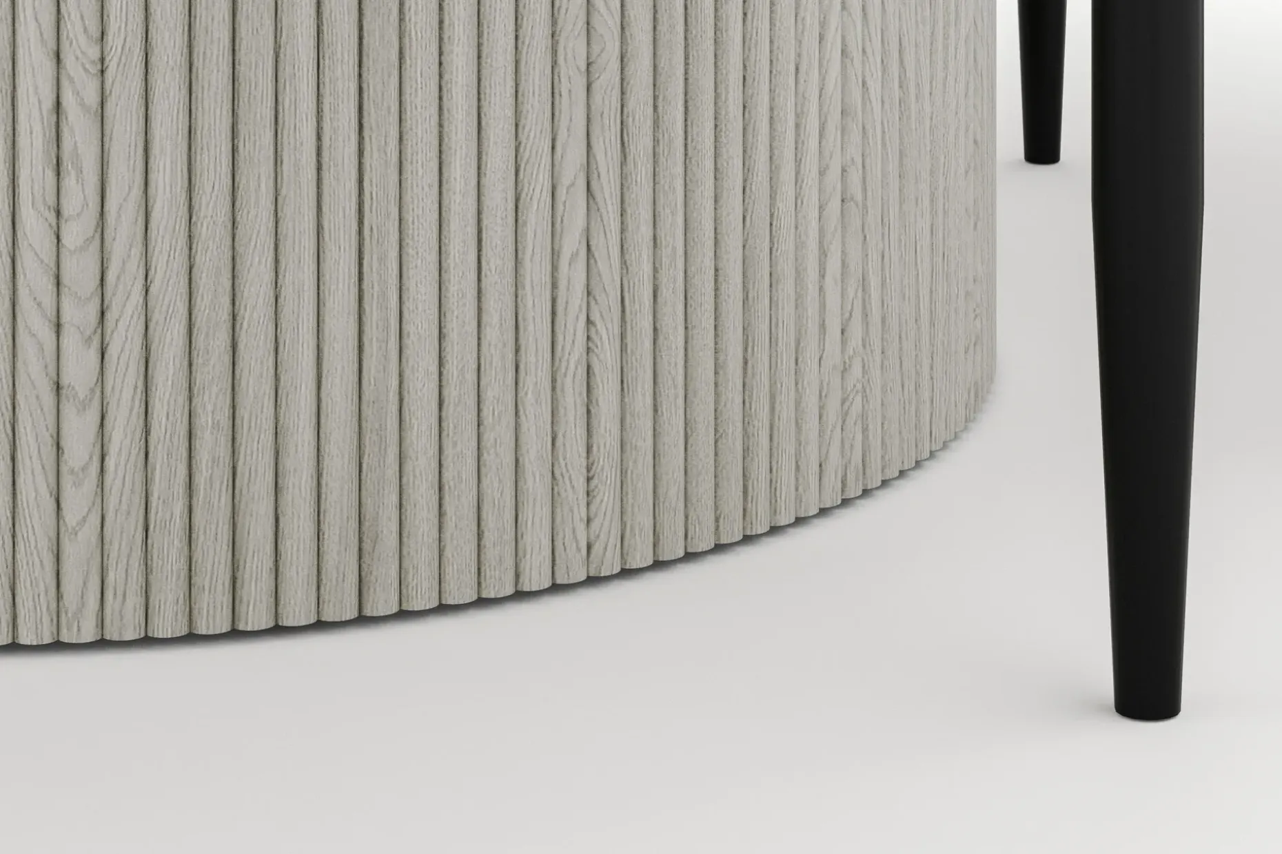 Uppveda Rundt Spisebord 120 cm med 4 Sawako Stoler