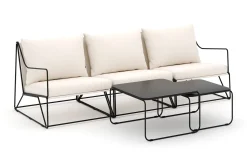 Usteryd 3-seters loungesofa med settbord