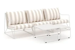 Usteryd 3-seters loungesofa med settbord