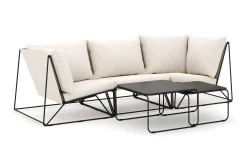Usteryd utendørs rett 3-seters sofa