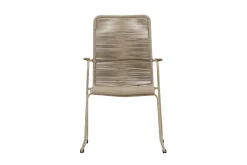 Utendørs lenestoler (med armlener) Venture Home Bois spisestol – beige / beige tau FSC Mix Beige