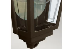 Utendørs vegglampe Elstead Lighting Deco Lane Bronse