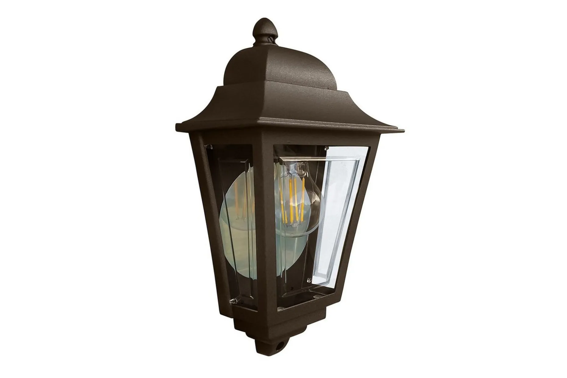 Utendørs vegglampe Elstead Lighting Deco Lane Bronse