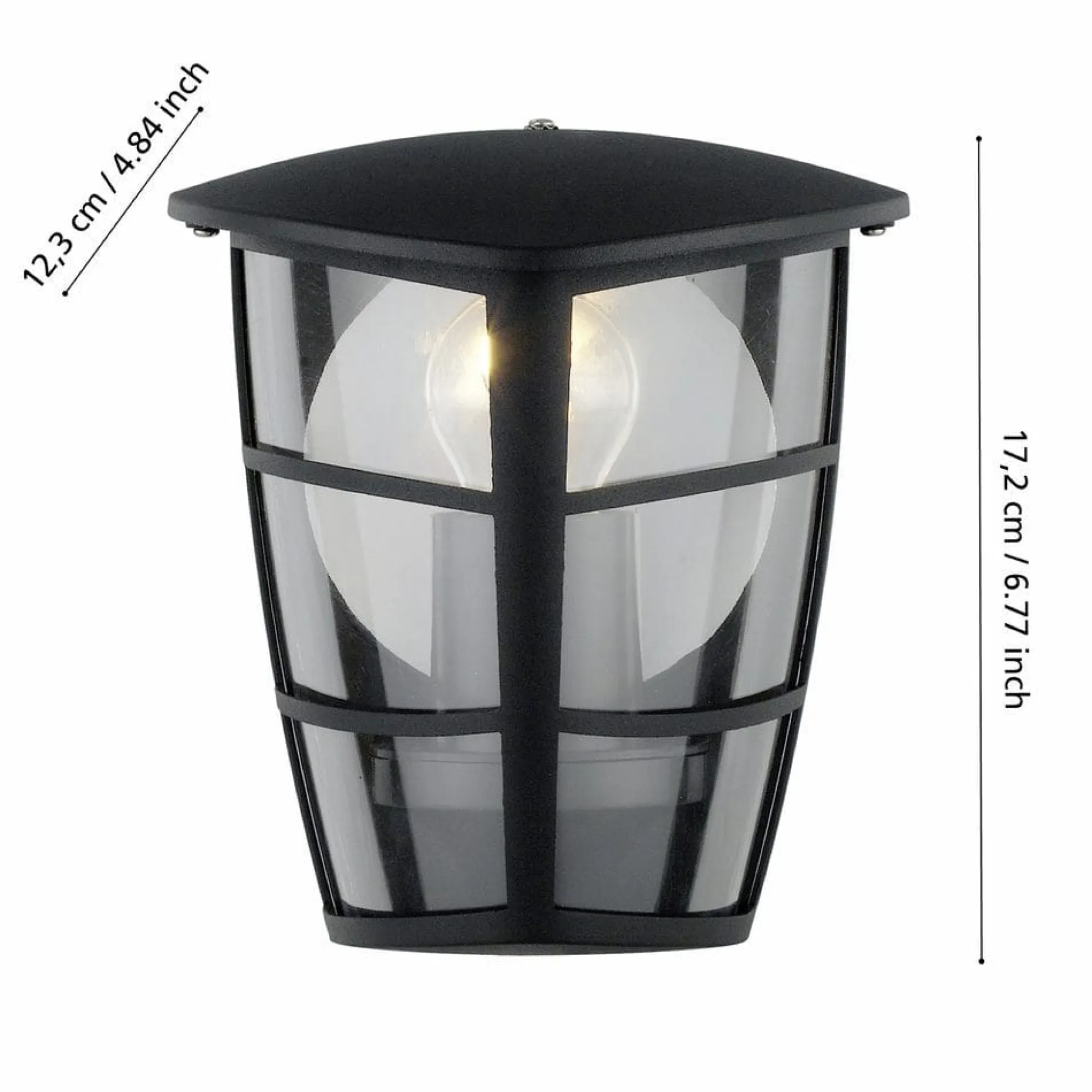 Utvendig vegglampe Aloria