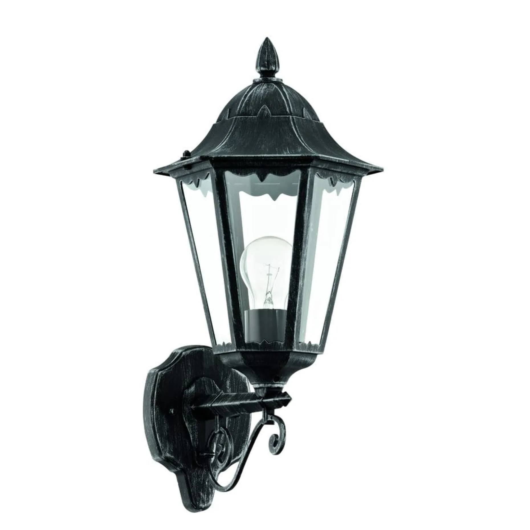 Utvendig vegglampe Navedo Toppmontert