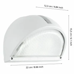 Utvendig vegglampe Onja