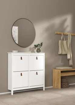 Vallvidera Skoskap med 4 rom 103x25x103 cm