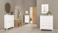 Vallvidera Skoskap med 4 rom 103x25x103 cm