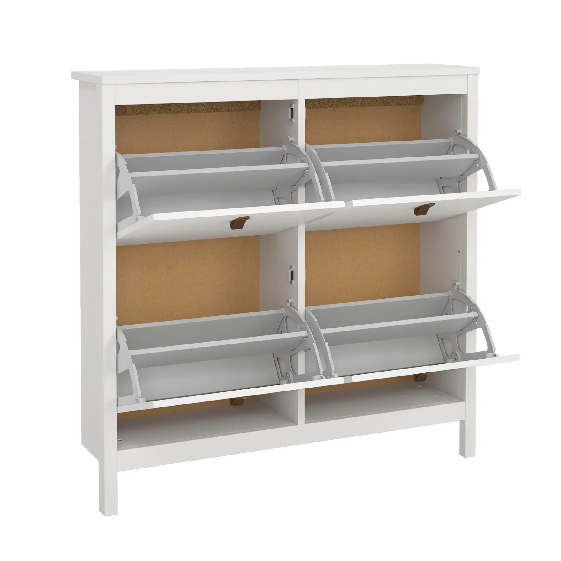 Vallvidera Skoskap med 4 rom 103x25x103 cm