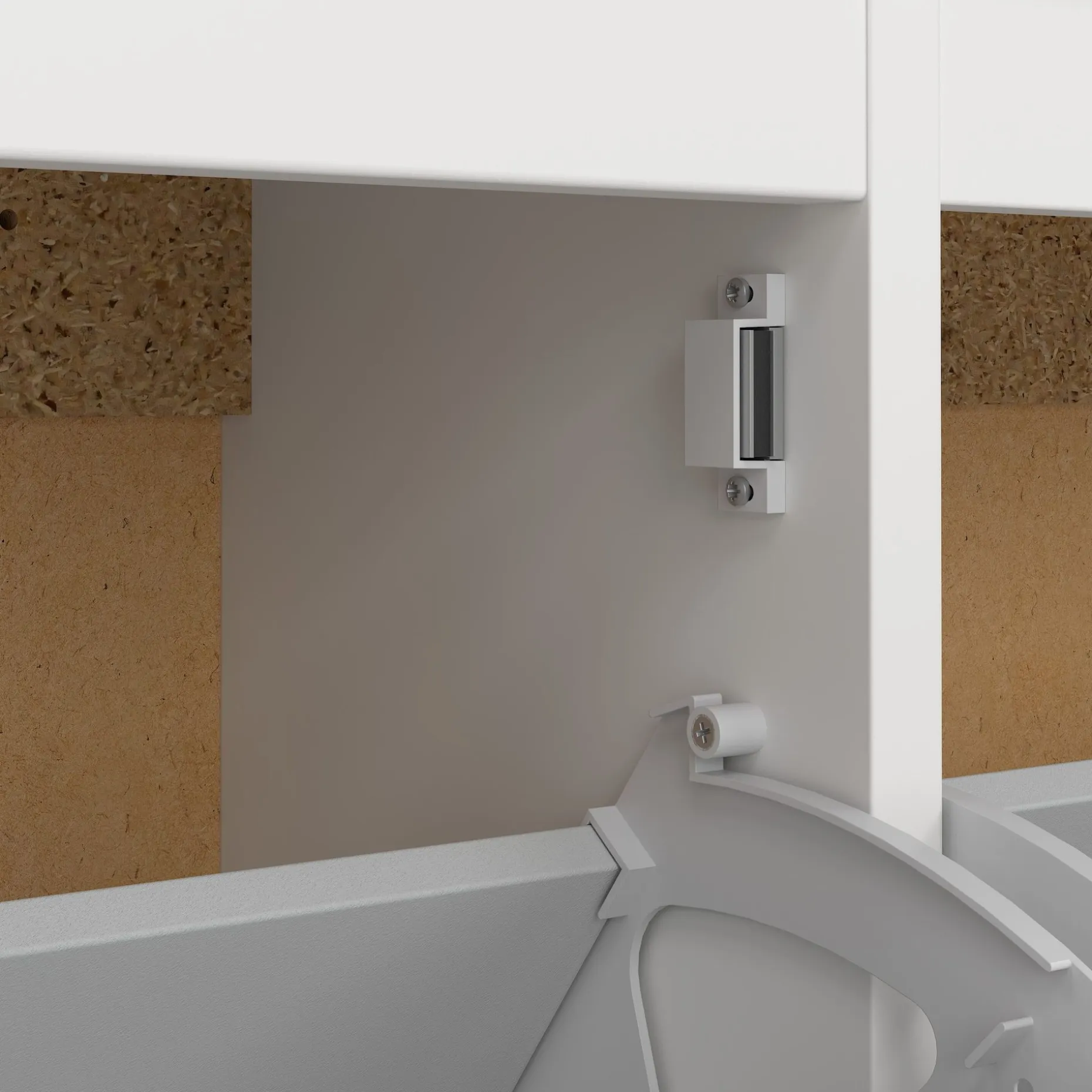 Vallvidera Skoskap med 4 rom 103x25x103 cm