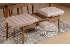 Valsot Forlengningsbar Spisegruppe 129 cm