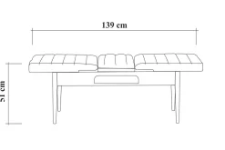 Valsot Sittebenk 110 cm