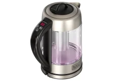 Vannkoker Black+Decker i Glass med Te-filter 1.7L