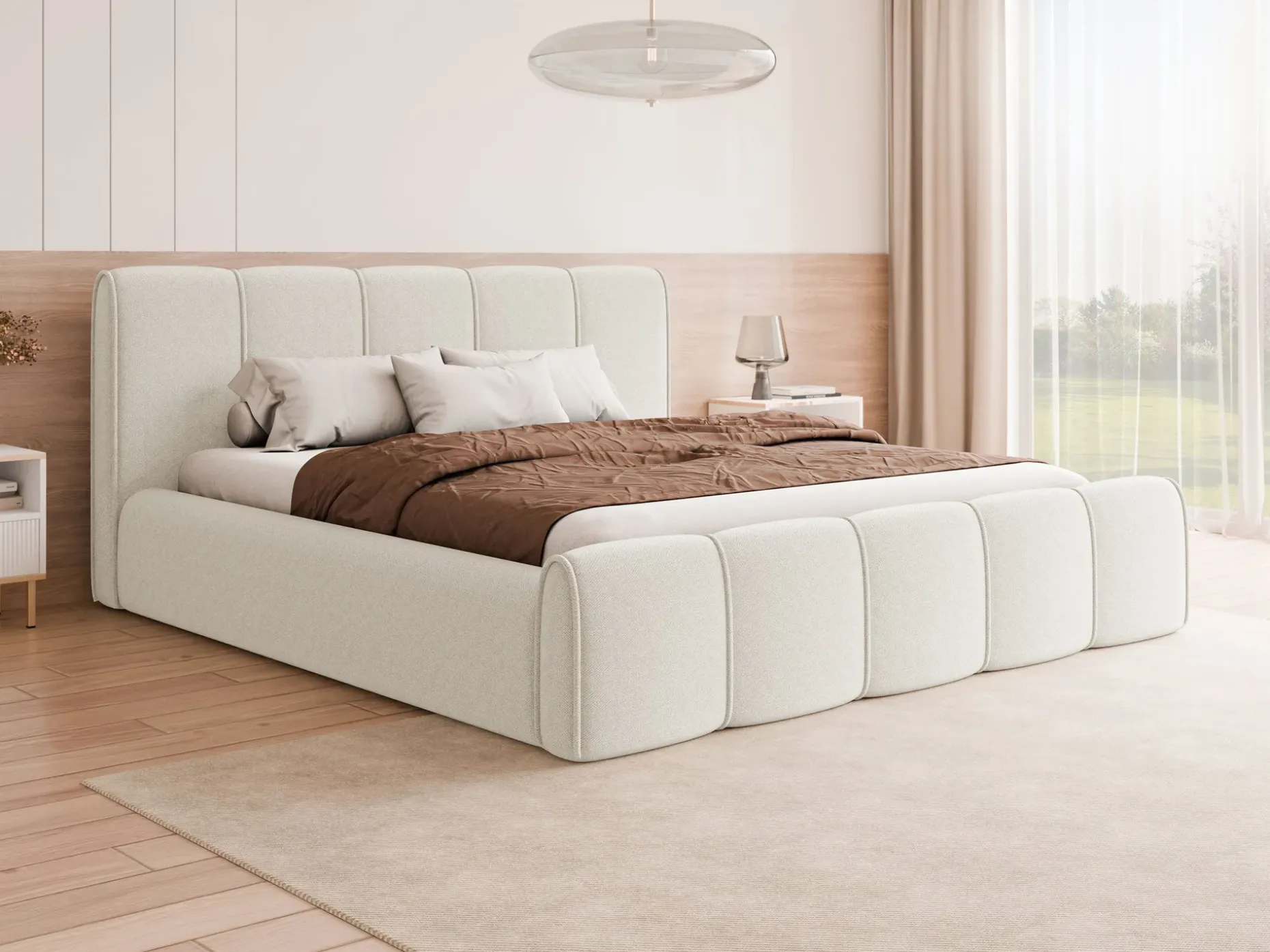 Varlinor Sengeramme 160x200 cm med Oppbevaring