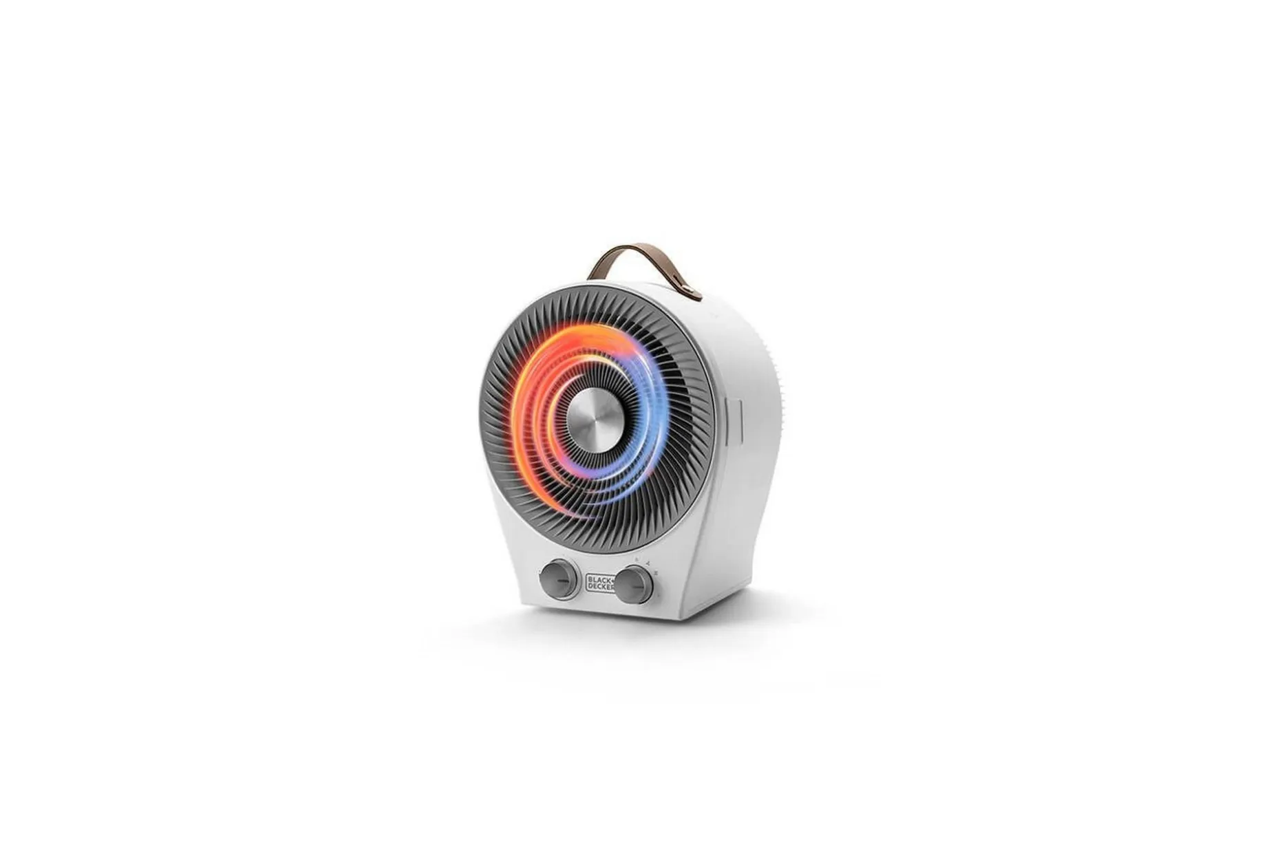 Varmevifte Black+Decker 2-i-1 Hvit 2000W
